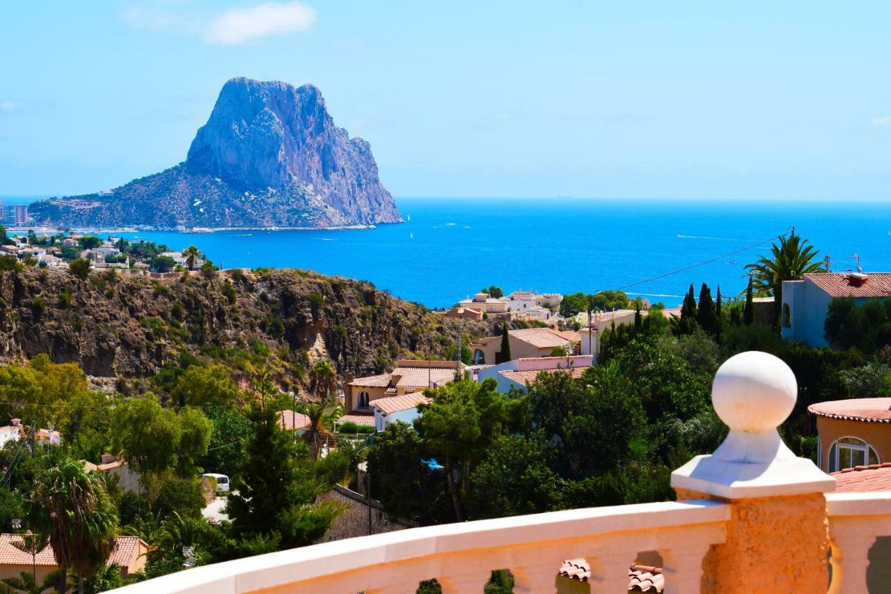 Villa Spartacus - Piscina Privada Y Vistas Al Mar Calpe Kültér fotó